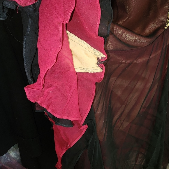 Boho formal gown / 20s Flapper Gown - Picture 6 of 6